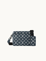Trio Messenger Bag - Fade Blue #3