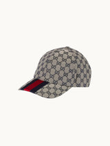 ORIGINAL GG CANVAS BASEBALL CAP Beige BLUE