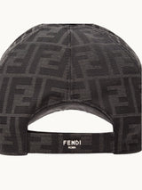 Grey FF Jacquard Baseball Cap