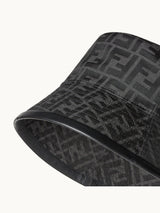 FF Black Jacquard Fabric Bucket Hat (Copy)