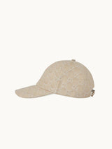 GG Denim Cap with Horsebit Detail