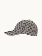 ORIGINAL GG CANVAS BASEBALL CAP Beige BLUE