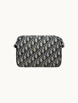 Triple Pouch Saddle Black and Beige