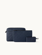 Trio Messenger Bag - Navy Blue #6