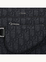 Triple Pouch Saddle Black