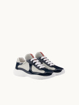 PRDA America's Cup Sneakers in Royal Blue Bike Fabric
