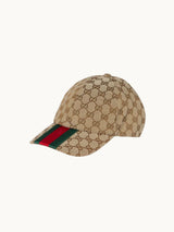 Original GG Canvas Baseball Cap, Beige