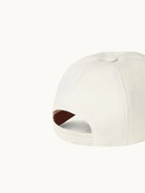 White Loro P cap
