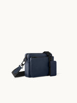 Trio Messenger Bag - Navy Blue #6