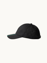 ORIGINAL GG CANVAS BASEBALL CAP, BLACK