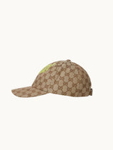 GG Canvas Baseball Cap with Print