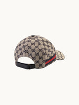ORIGINAL GG CANVAS CAP WITH WEB STRIP