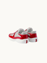 PRDA America's Cup Sneakers in Red Bike Fabric