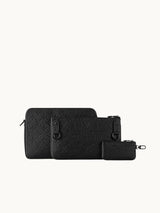Trio Messenger Bag - Black #1