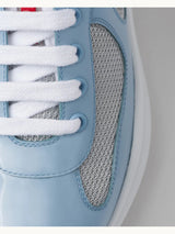 PRDA America's Cup Sneakers in Sky Blue Bike Fabric